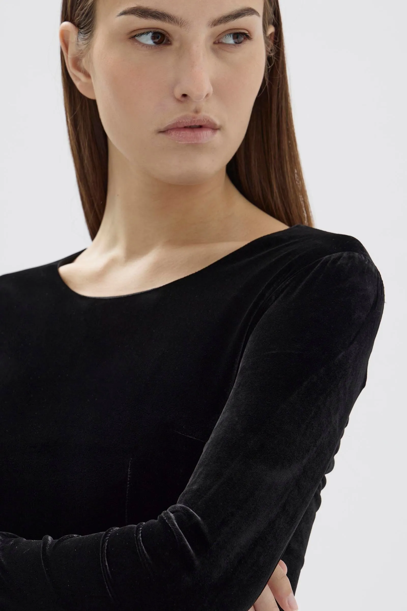 Valentina Velvet Mini Dress sold by Assembly Label product image thumbnail 2