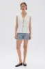 Ollie Poplin Tie Top sold by Assembly Label