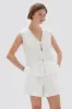 Ollie Poplin Tie Top sold by Assembly Label