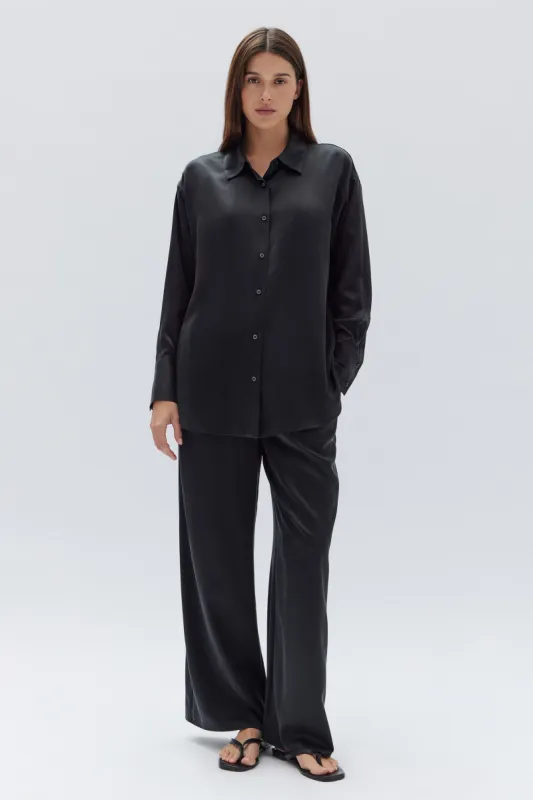 Ena Silk Shirt sold by Assembly Label