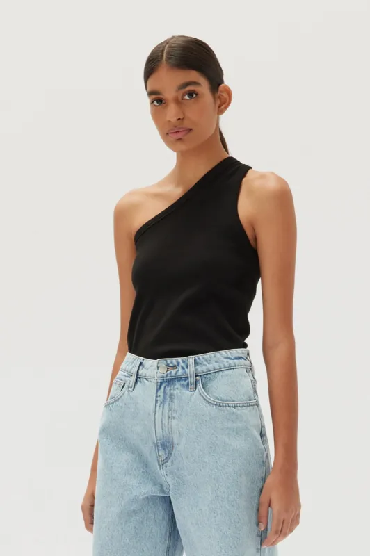 Asymmetrical Jersey Tank sold by Assembly Label