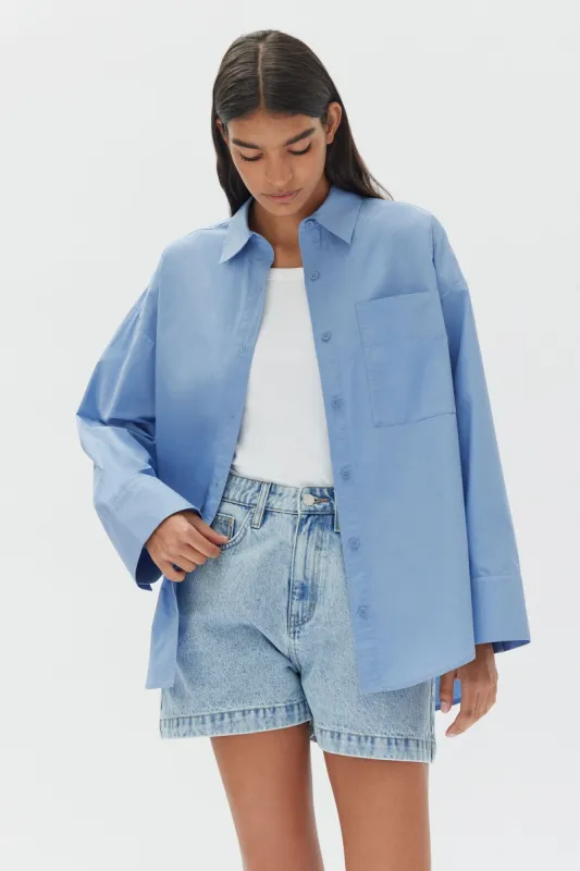 Karra Poplin Shirt sold by Assembly Label