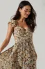 Primrose Floral Strappy Back Maxi Dress sold by Astr