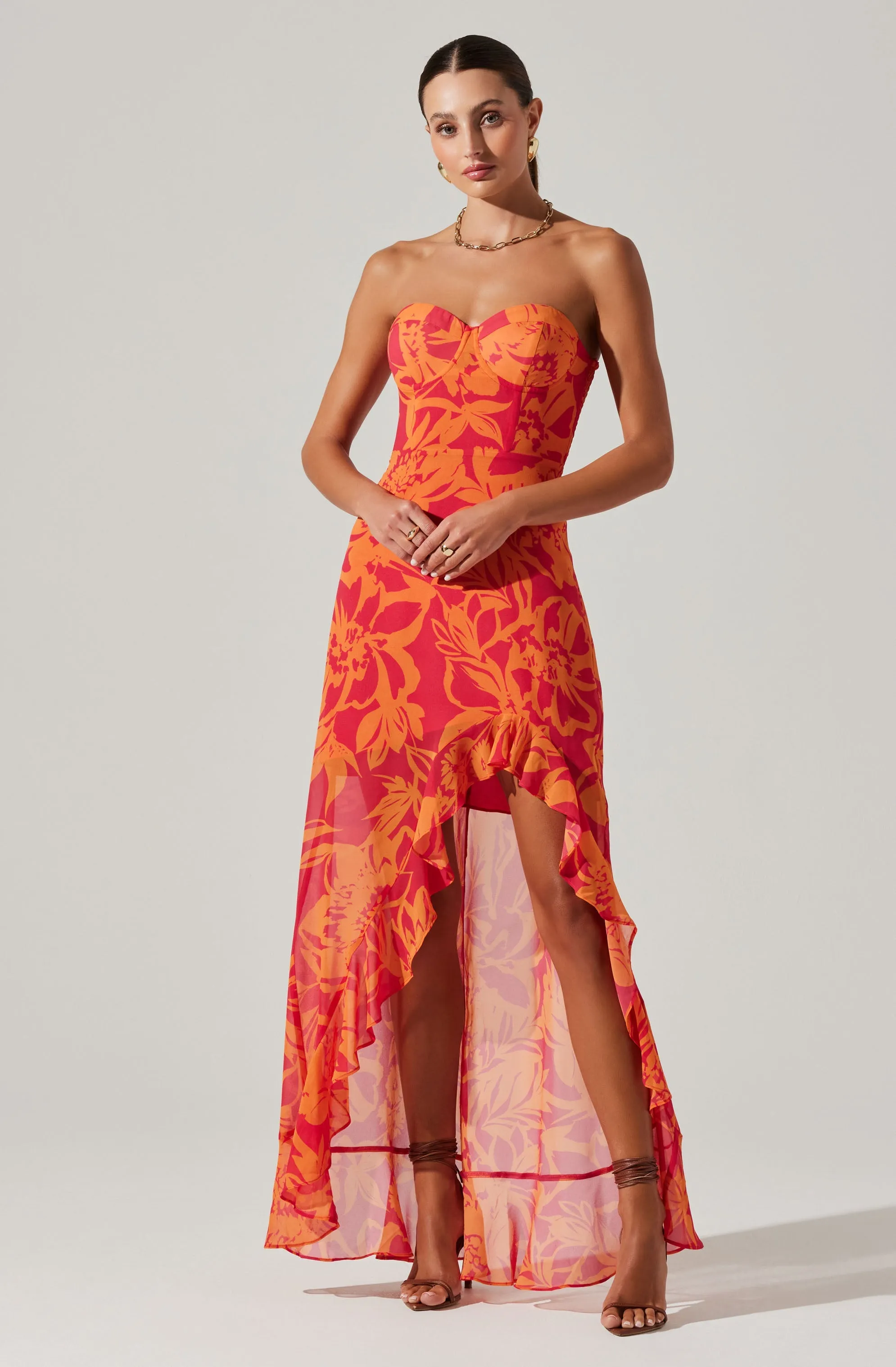 Anyssa Strapless Maxi Dress sold by Astr product image thumbnail 3