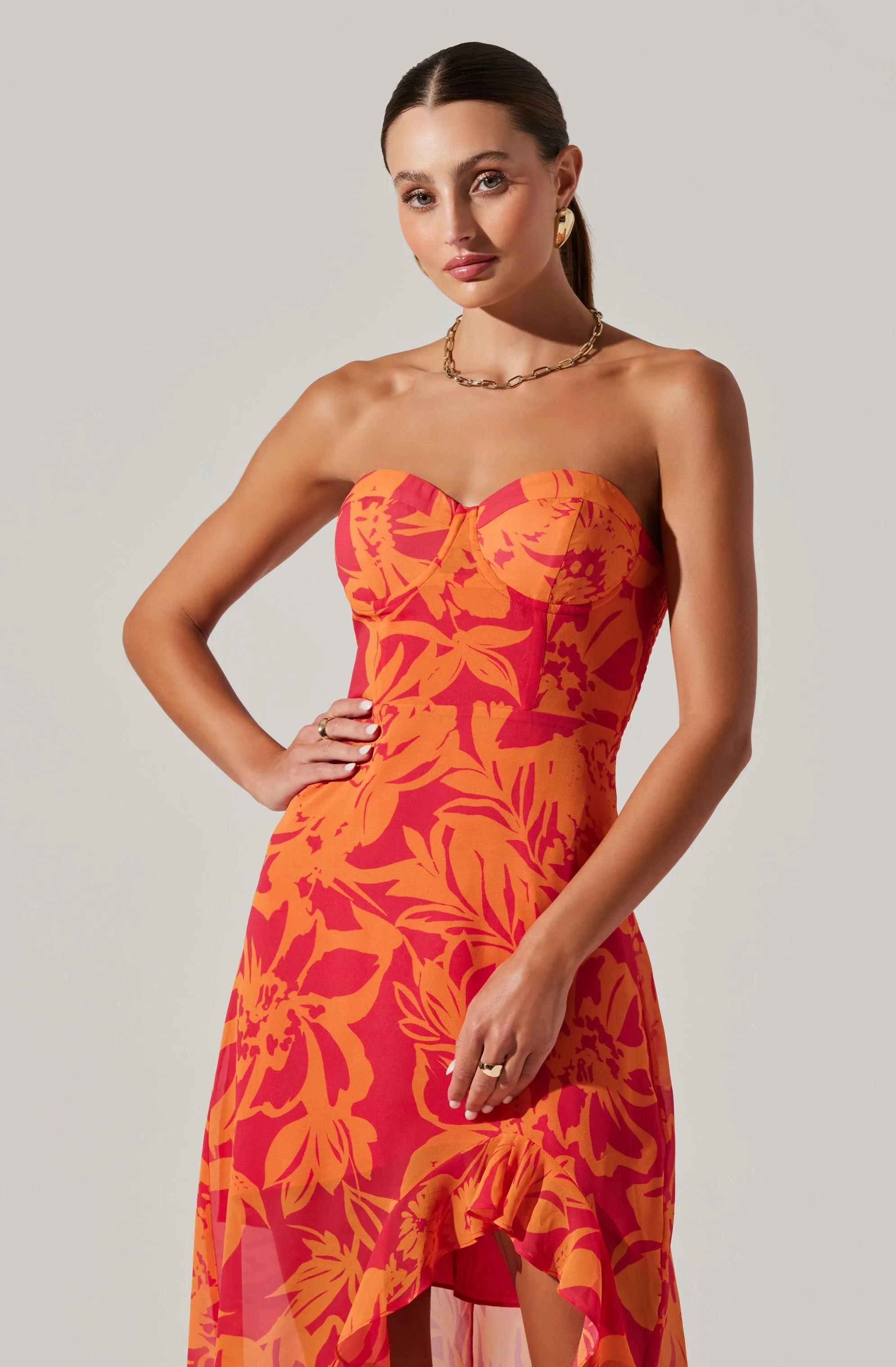 Anyssa Strapless Maxi Dress sold by Astr product image thumbnail 2