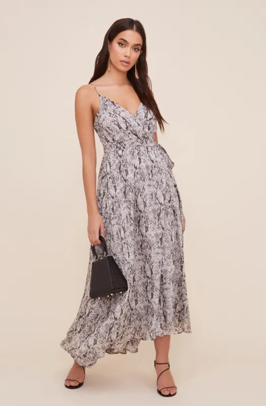 Wrap Maxi Dress sold by Astr