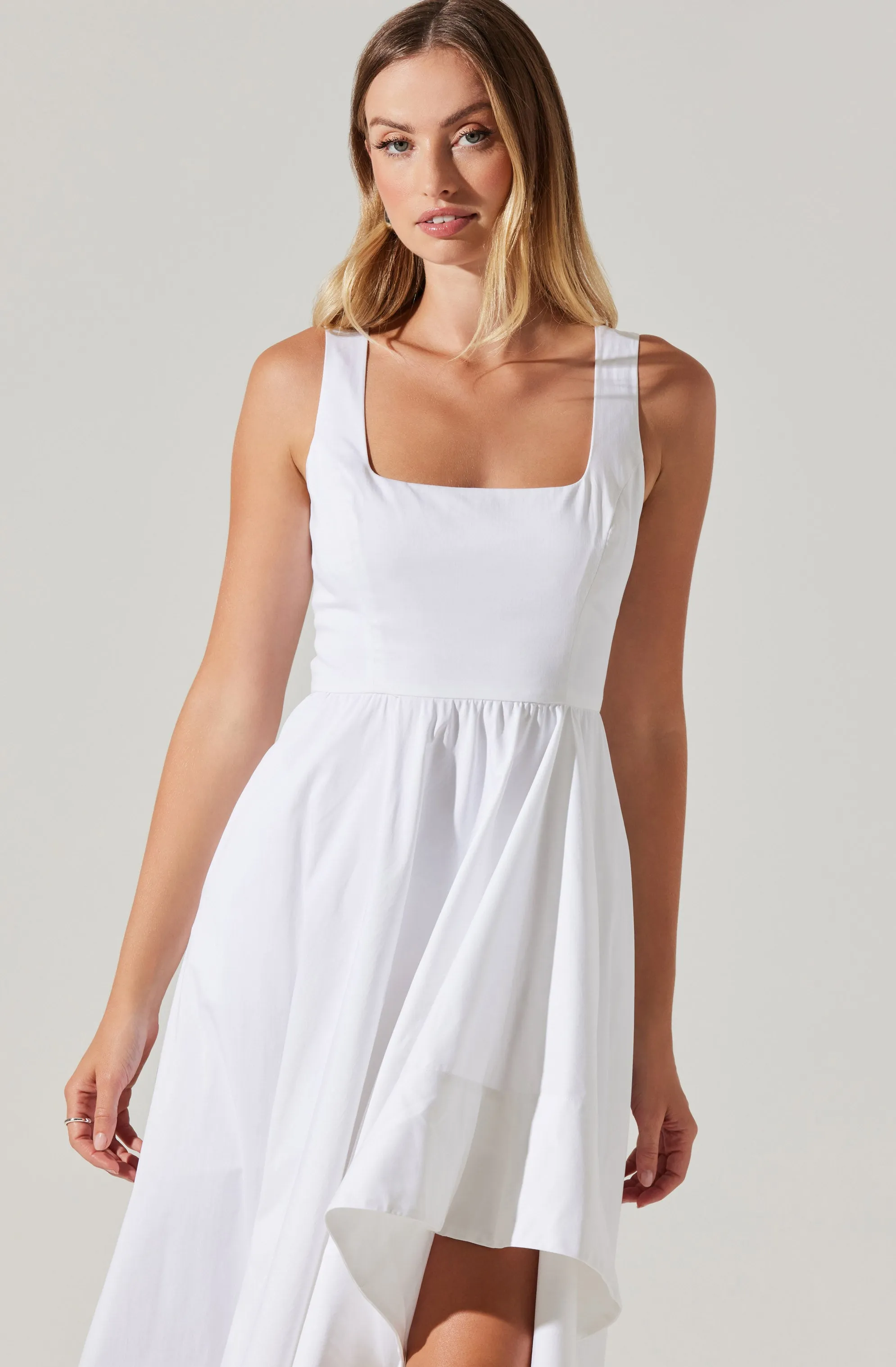 Allora Asymmetrical Midi Dress sold by Astr product image thumbnail 2