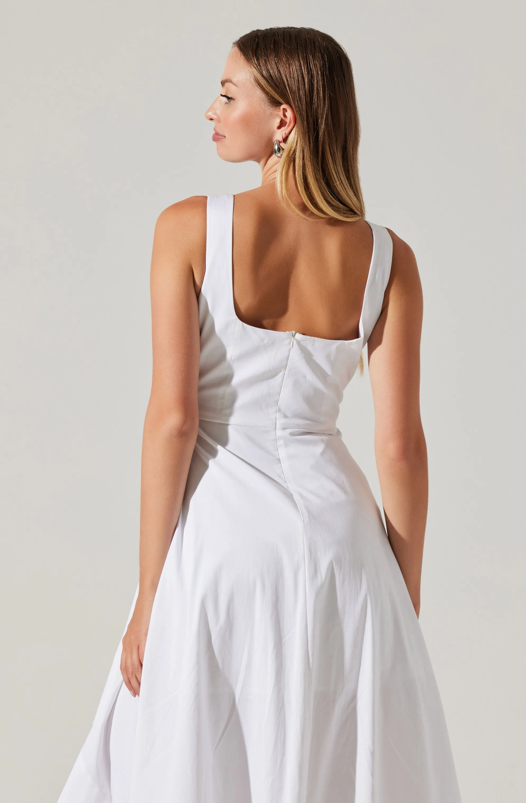 Allora Asymmetrical Midi Dress sold by Astr product image thumbnail 5