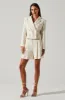 Preston Pinstripe Cropped Blazer sold by Astr