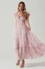 Primrose Floral Strappy Back Maxi Dress sold by Astr