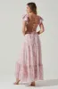 Primrose Floral Strappy Back Maxi Dress sold by Astr