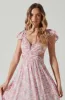 Primrose Floral Strappy Back Maxi Dress sold by Astr