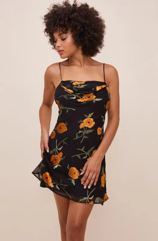Lark Floral Mini Dress sold by Astr