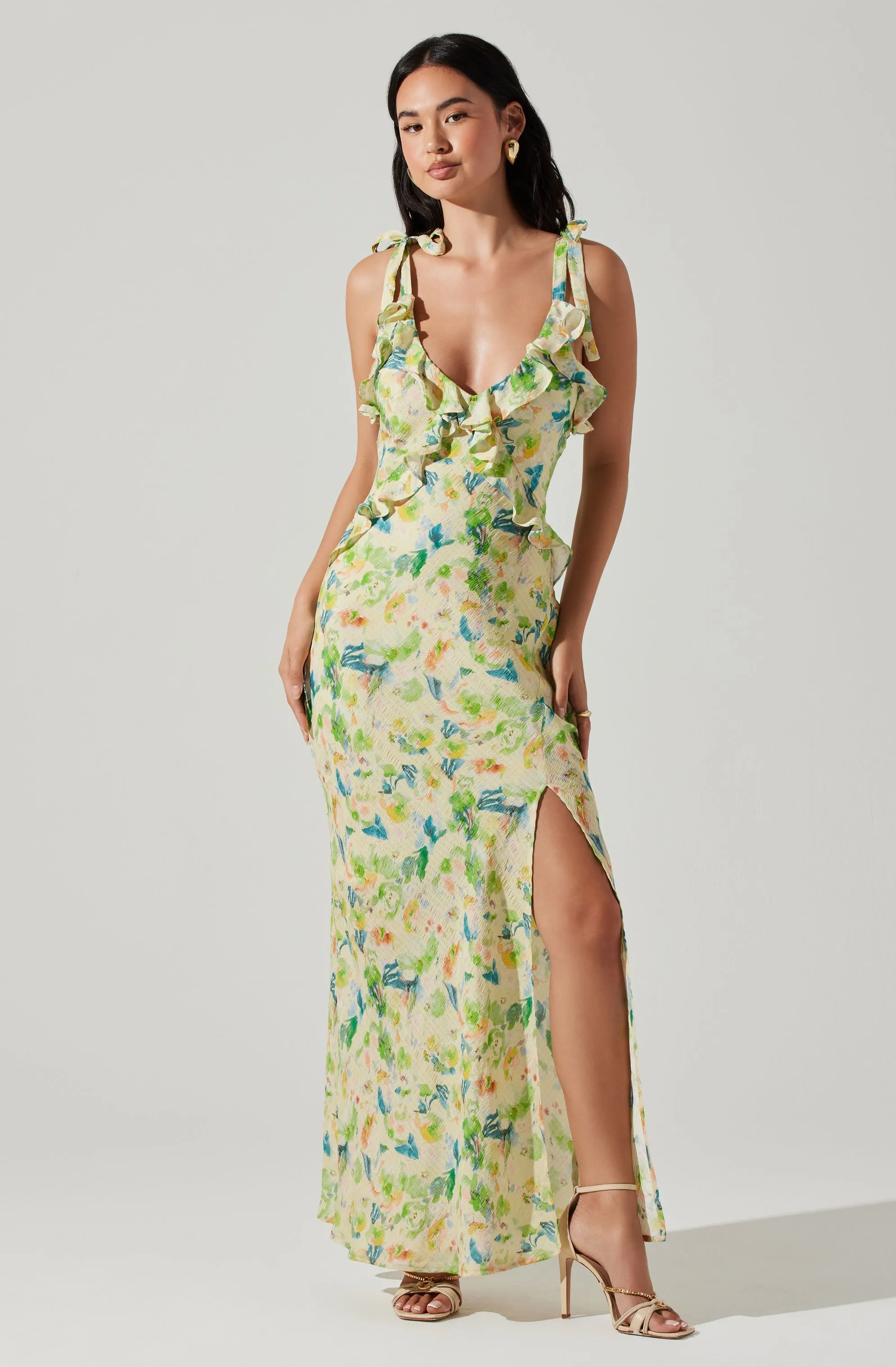 Sorbae Floral Maxi Dress sold by Astr product image thumbnail 3