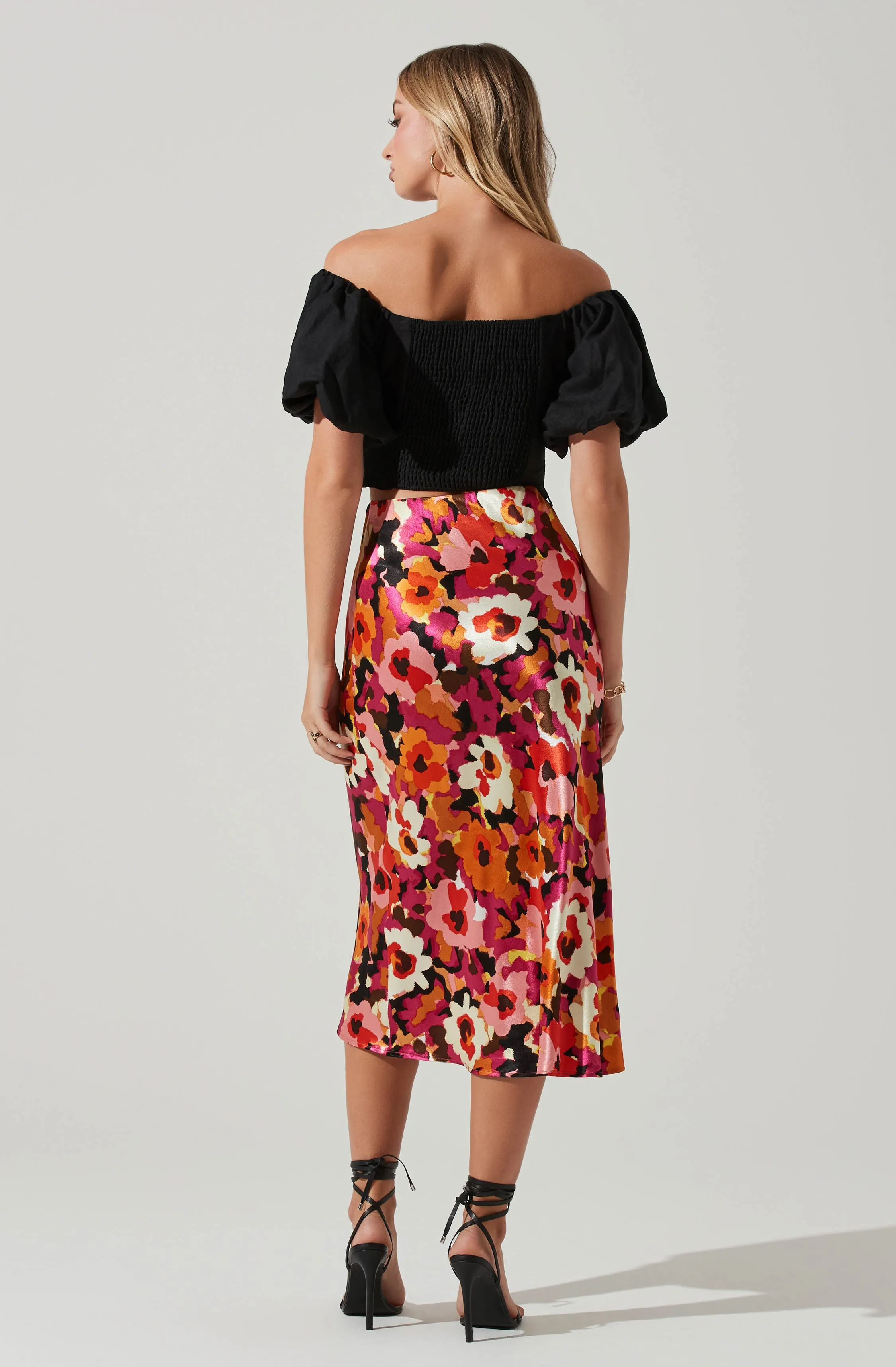 Laurana Off Shoulder Puff Sleeve Top sold by Astr product image thumbnail 3