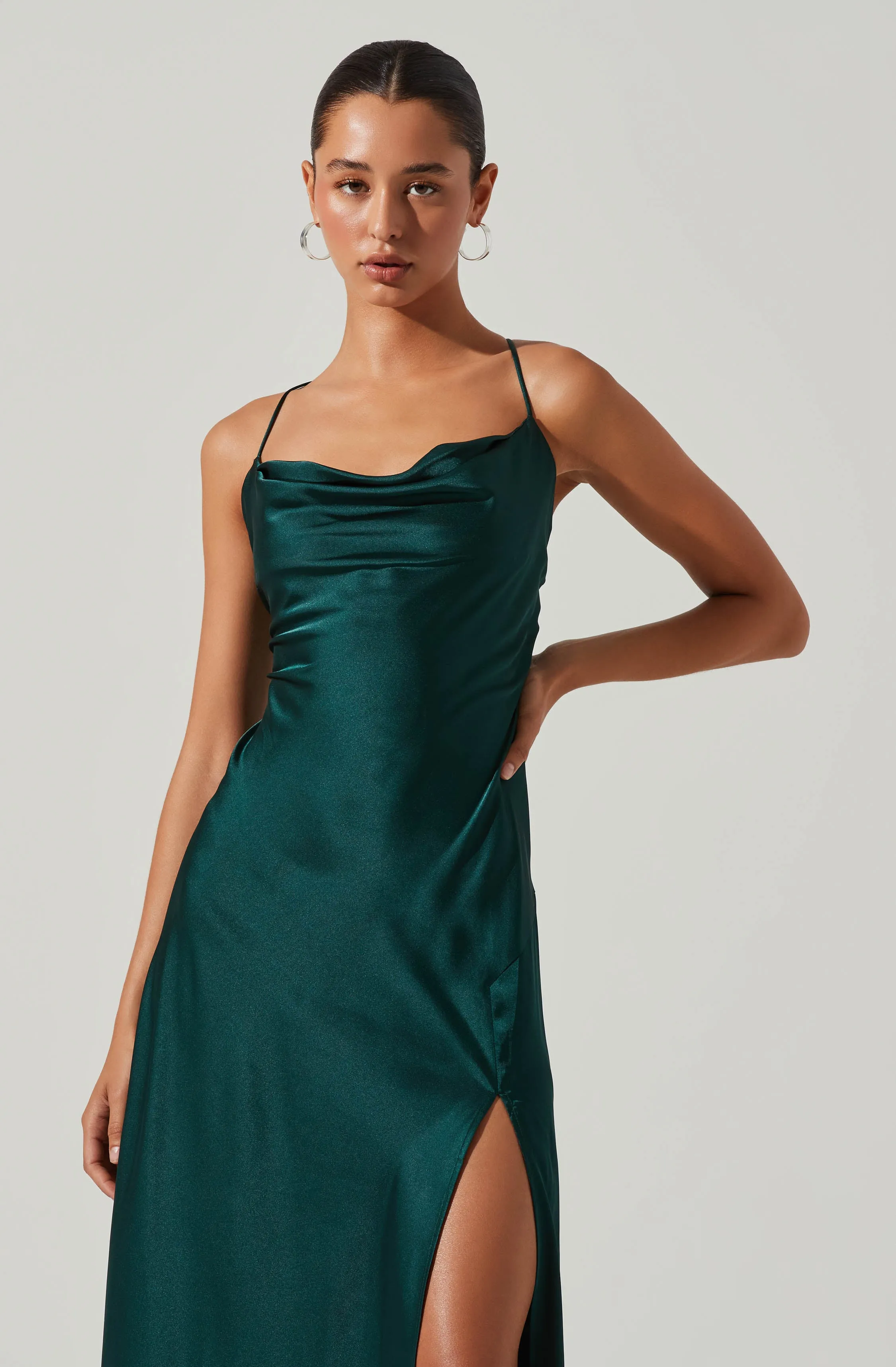 Palisades Cowl Neck Maxi Dress sold by Astr product image thumbnail 2