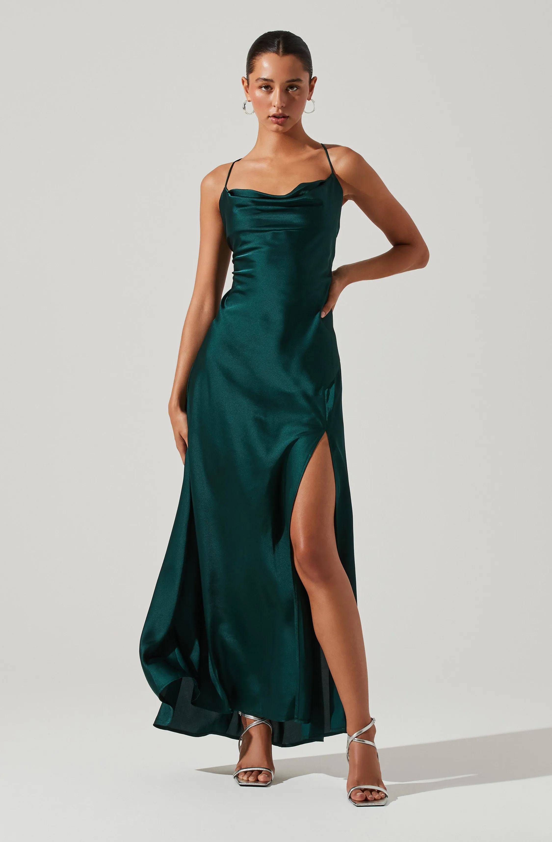 Palisades Cowl Neck Maxi Dress sold by Astr product image thumbnail 3