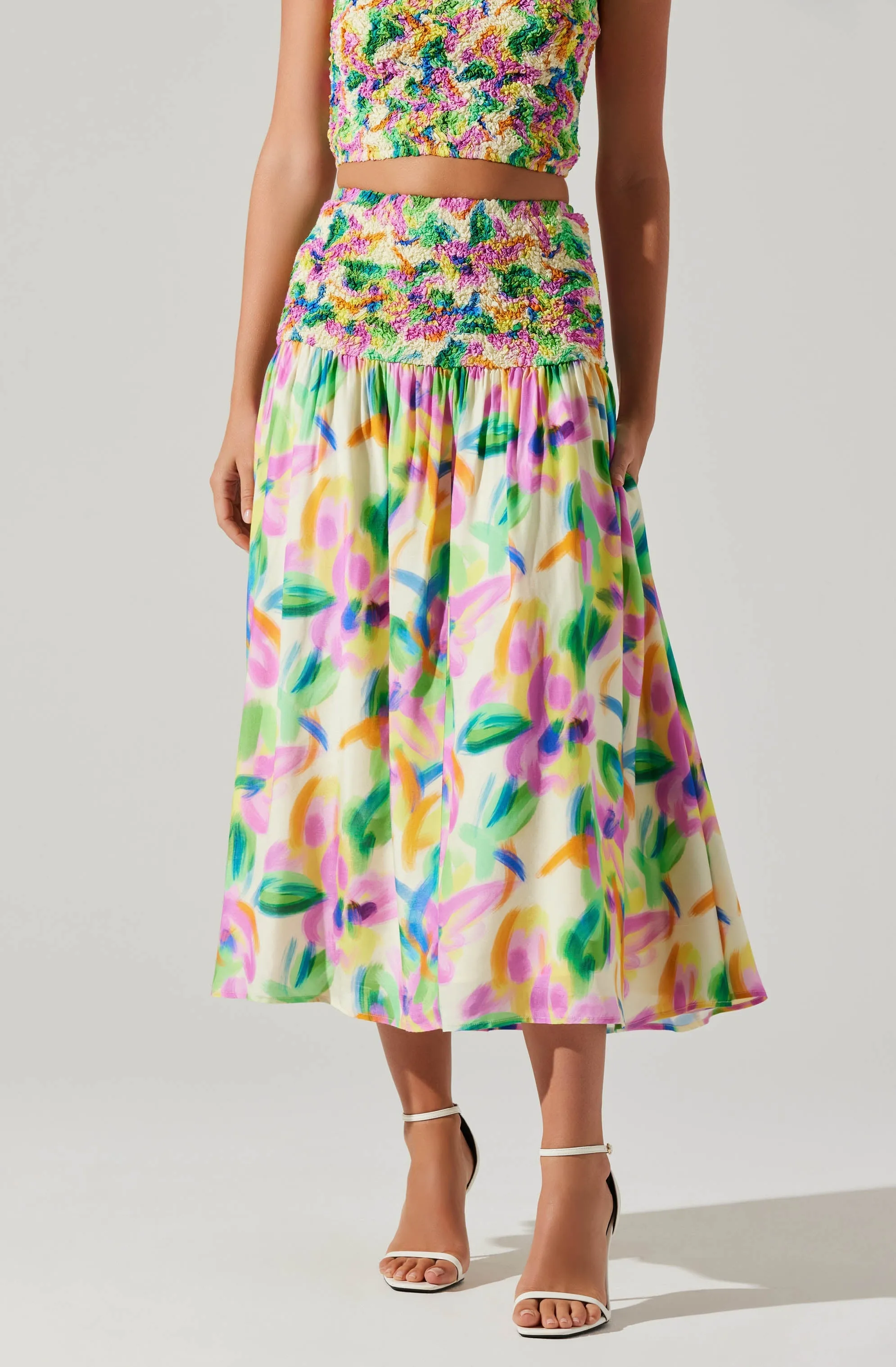 Moana Mixed Media Skirt sold by Astr product image thumbnail 2