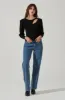 Asymmetrical Top With Long Sleeves sold by Astr
