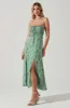 Amalea Floral Midi Dress sold by Astr