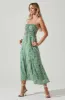 Amalea Floral Midi Dress sold by Astr