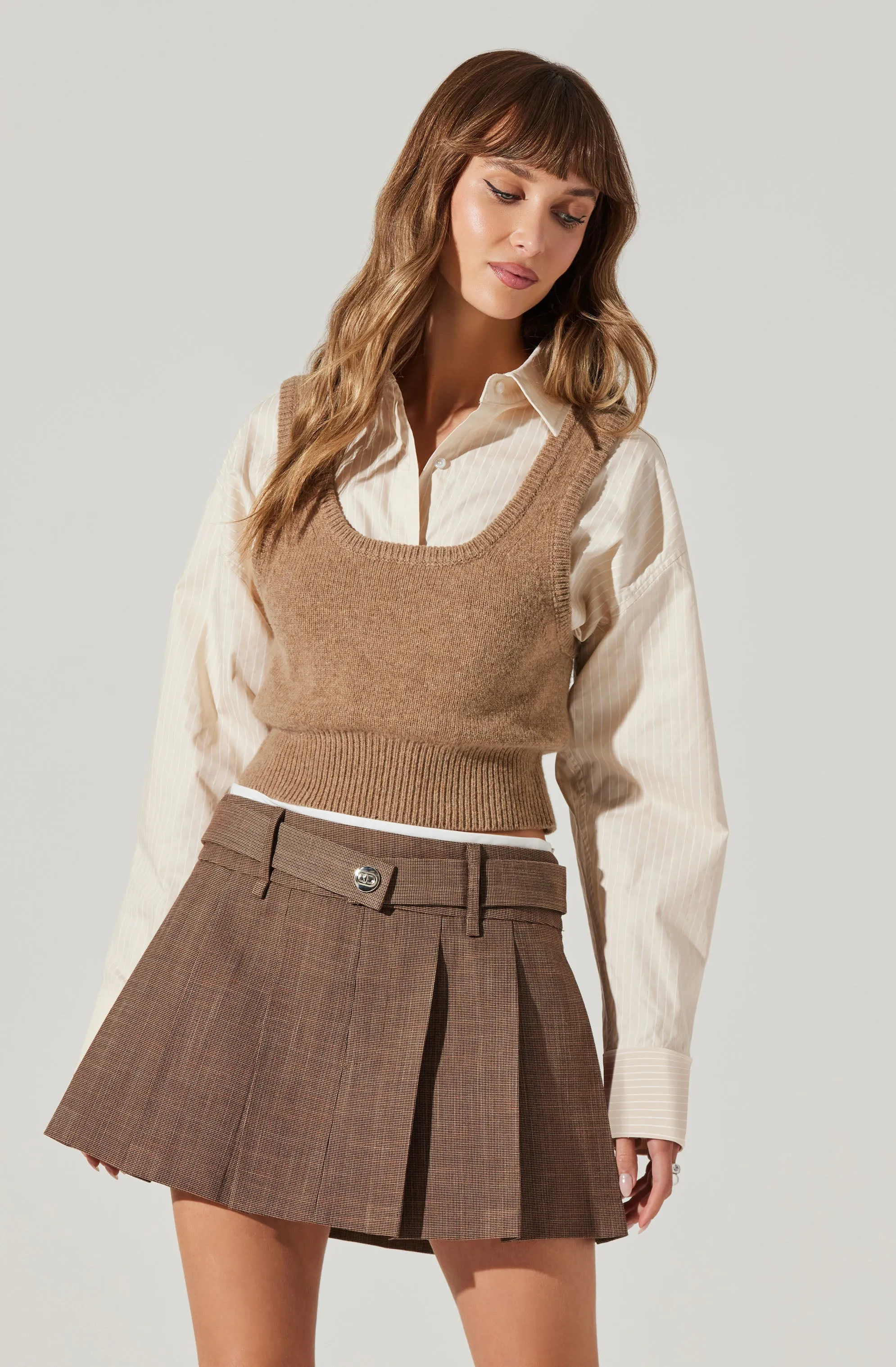 Guinevere layered sweater sold by Astr product image thumbnail 3