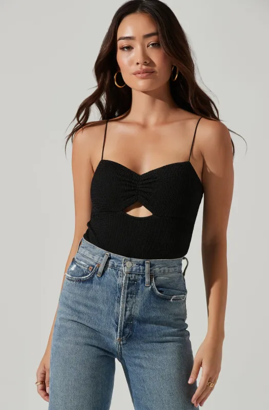 Cut Out Sweetheart Bodysuit sold by Astr