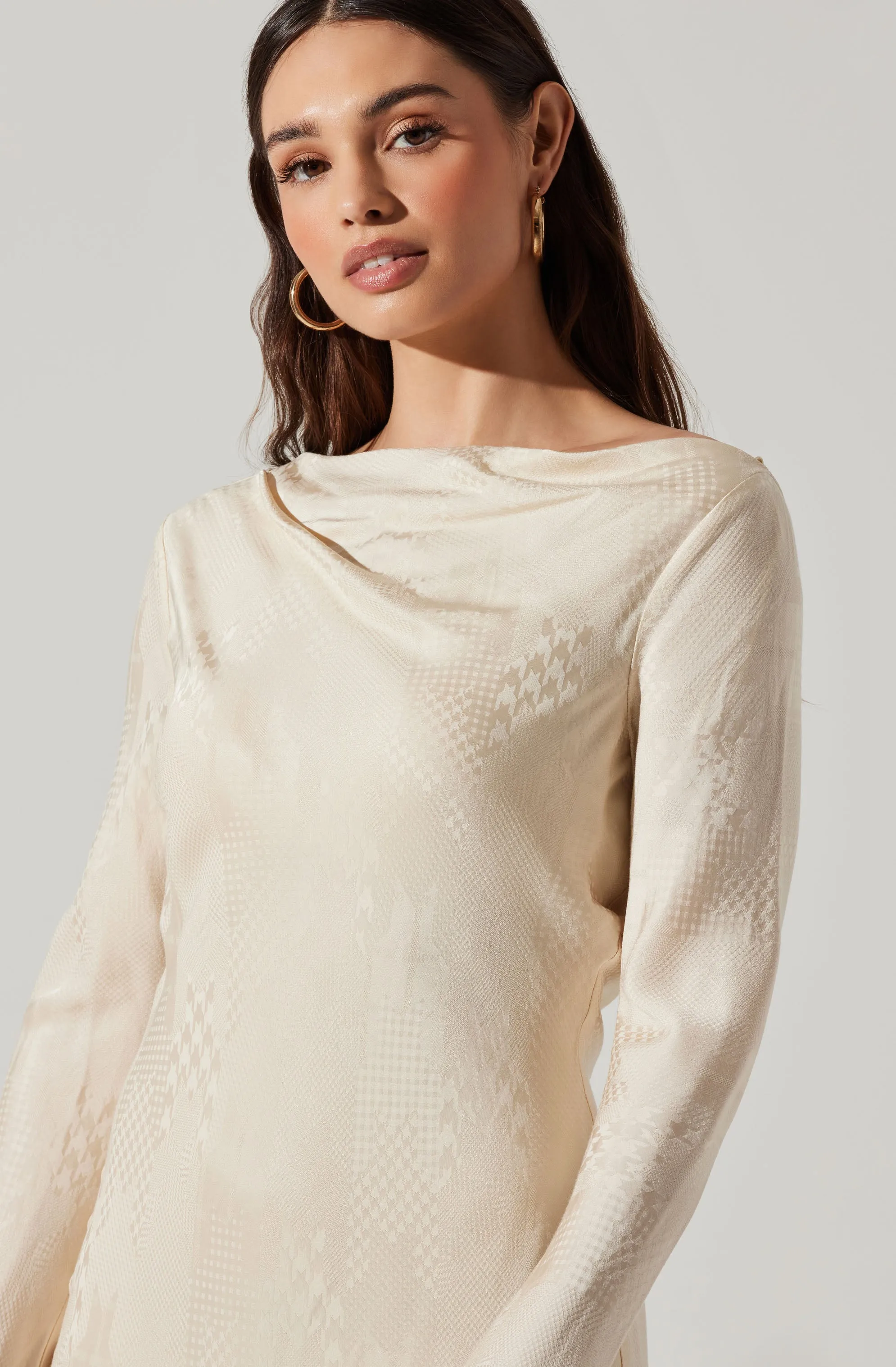 Sakari Bell Sleeve Mini Dress sold by Astr product image thumbnail 3