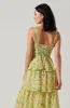 Midsummer Floral Tiered Maxi Dress sold by Astr