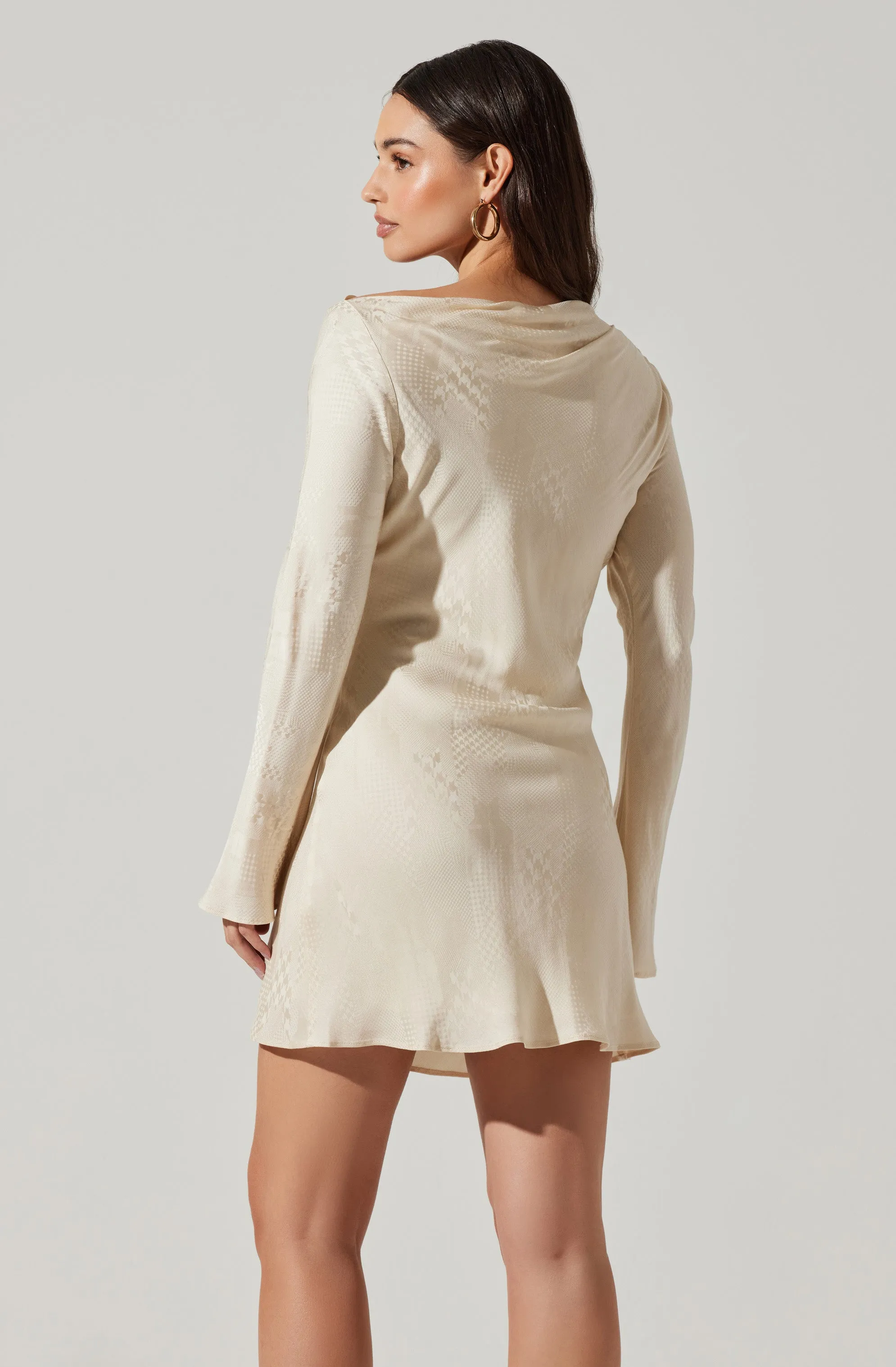 Sakari Bell Sleeve Mini Dress sold by Astr product image thumbnail 5