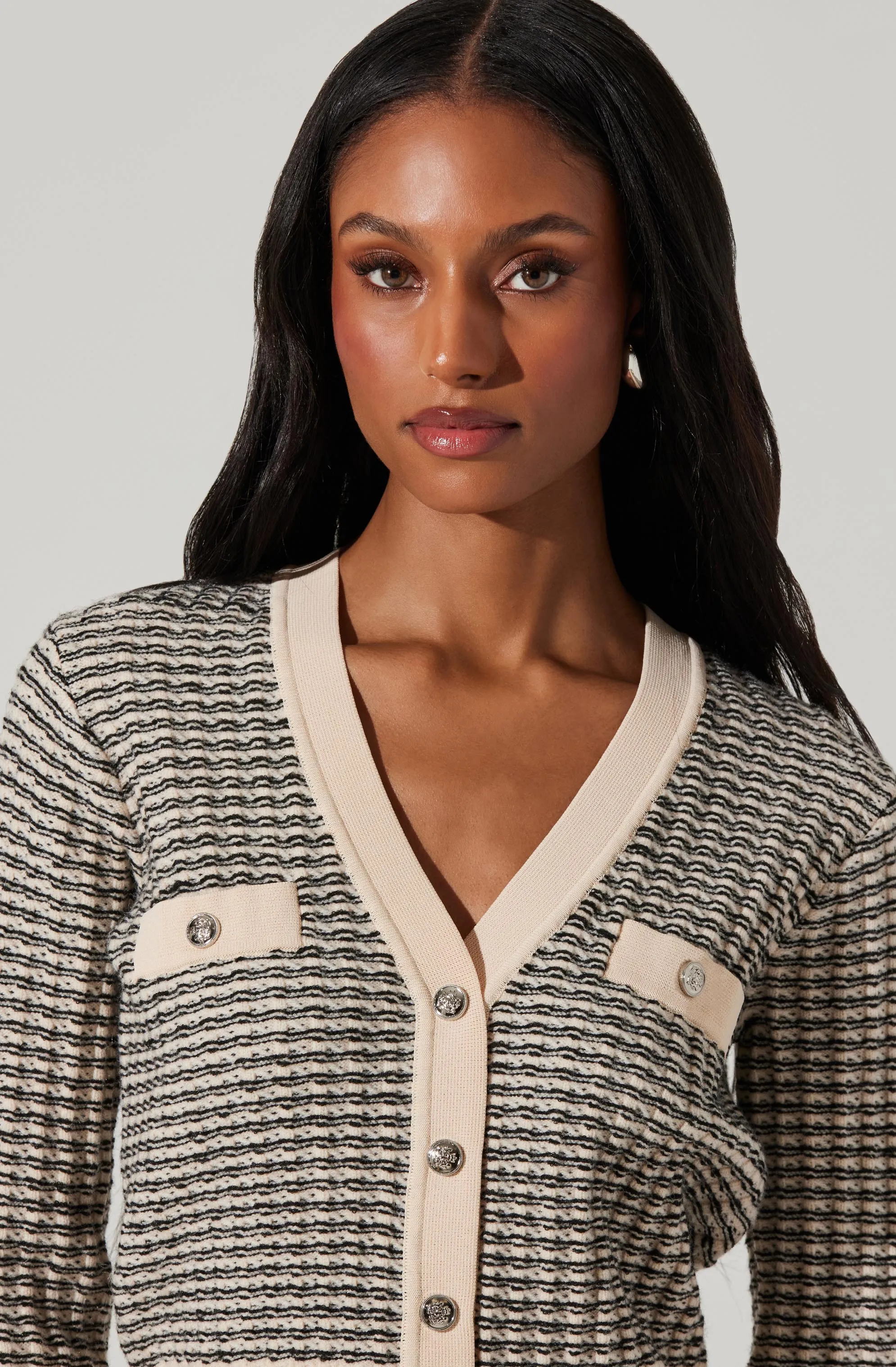 Ellory Striped Cardigan sold by Astr product image thumbnail 3