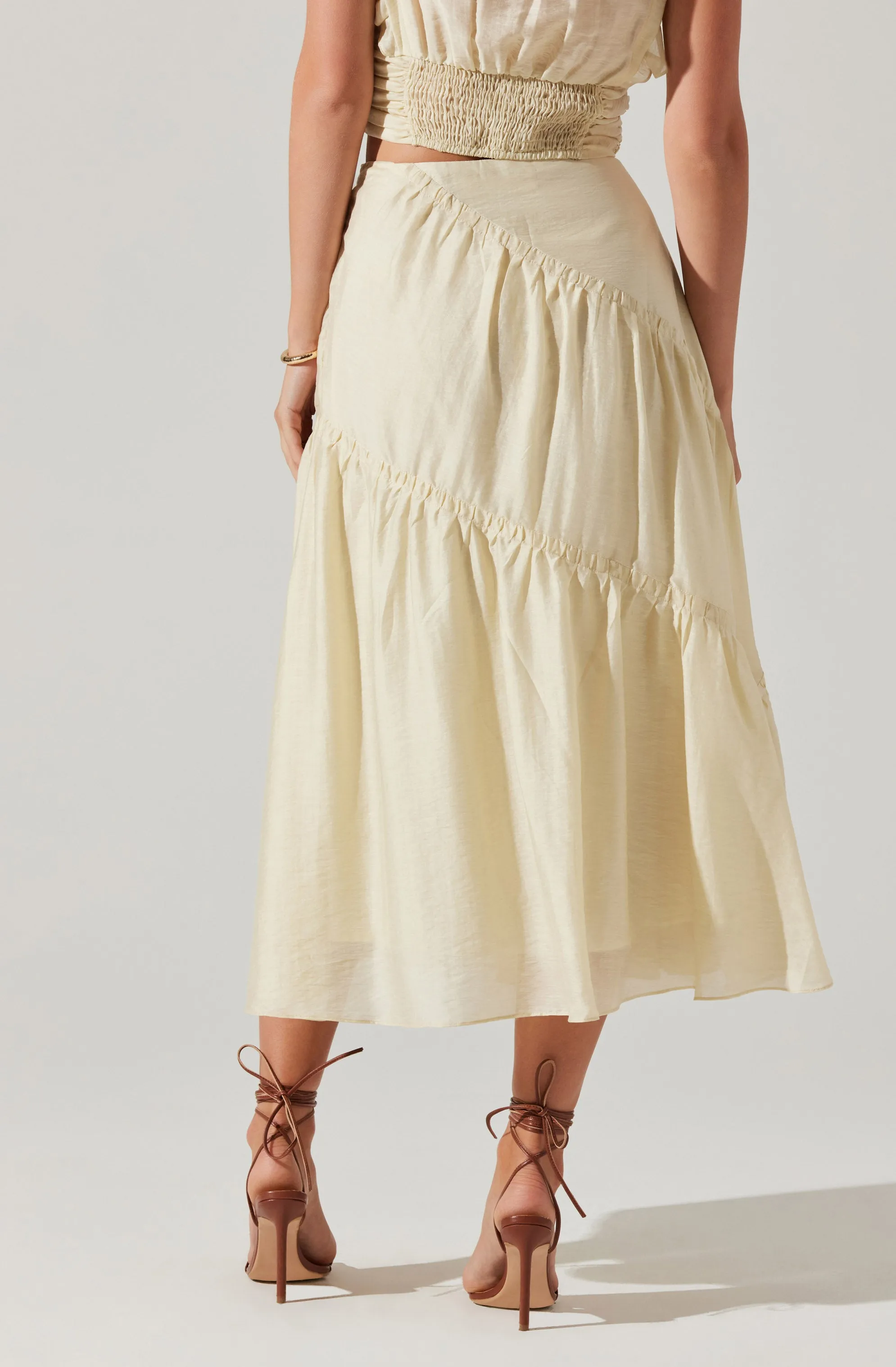 Zira Tiered Skirt sold by Astr product image thumbnail 4