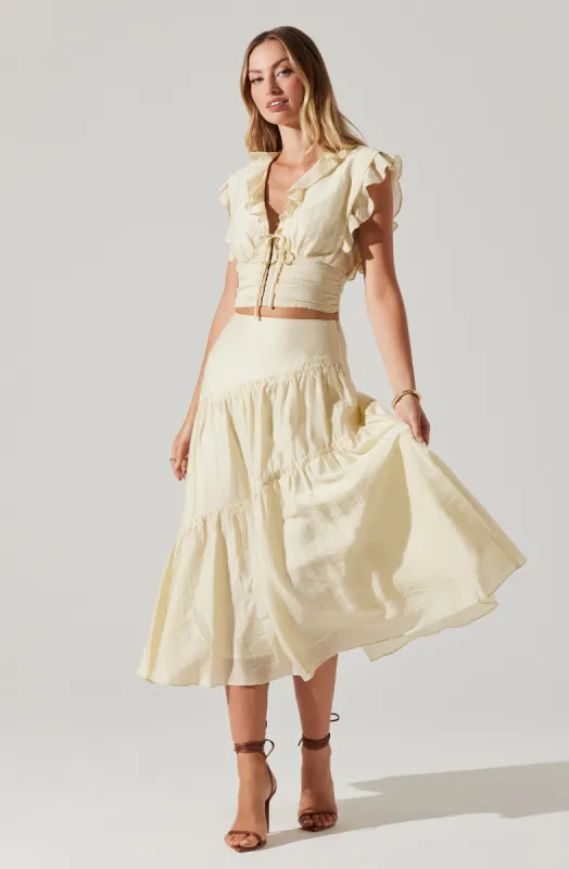 Zira Tiered Skirt made by Astr