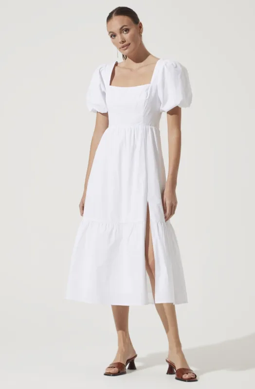 Poplin Tiered Maxi sold by Astr