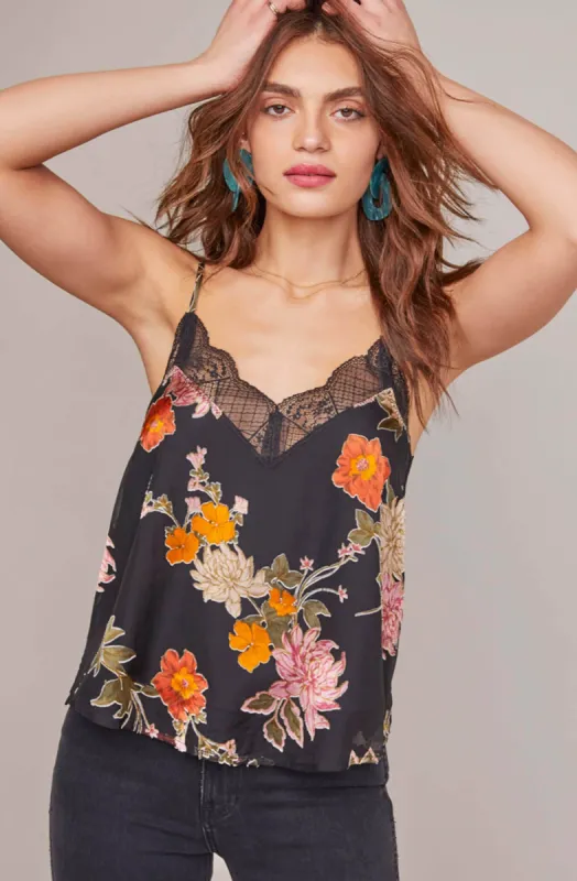 Ceci Floral Top sold by Astr