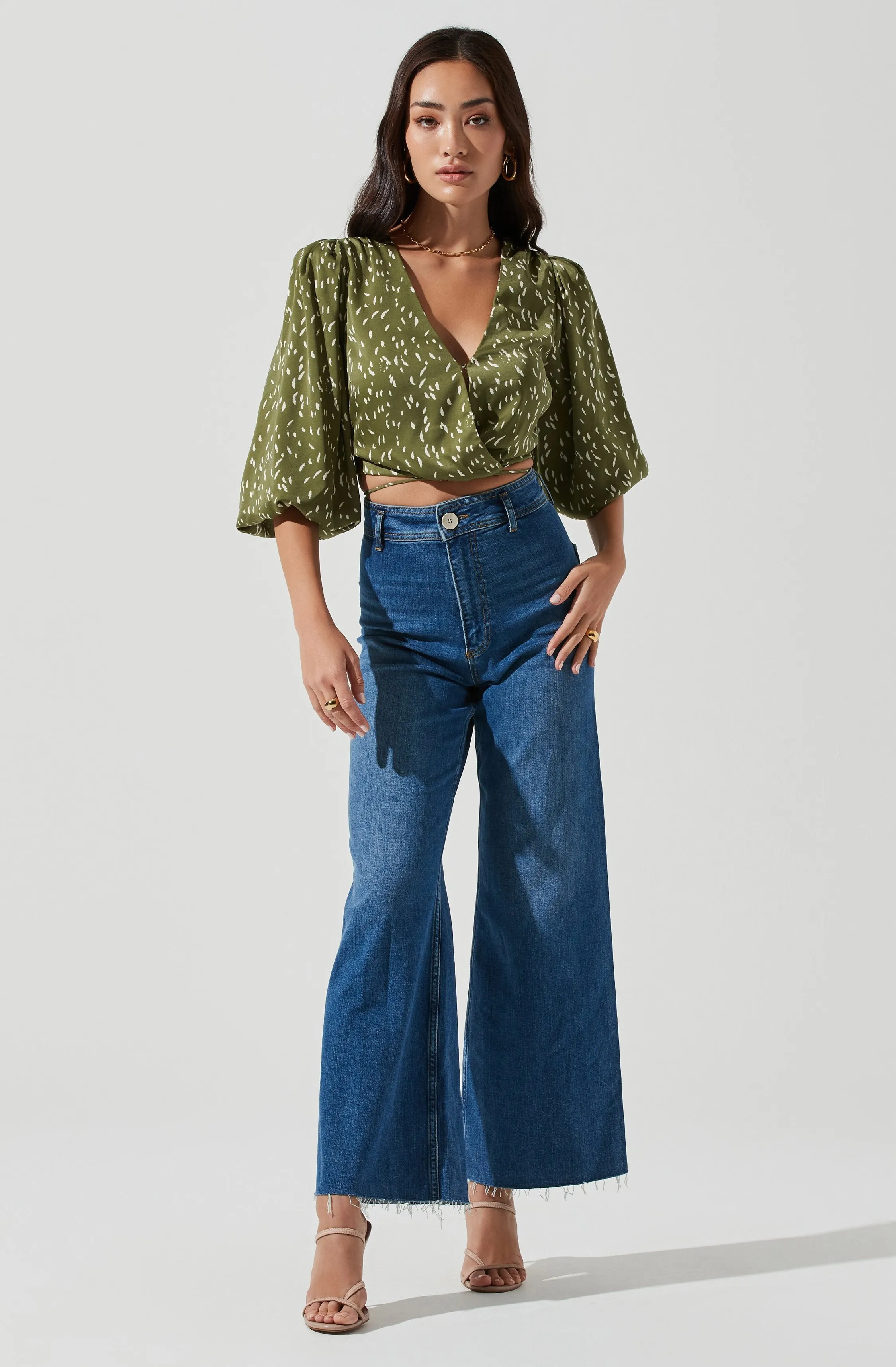 Wrap Front Back Cutout Top sold by Astr product image thumbnail 5