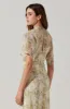 Flutter Sleeve Open Back Maxi Dress sold by Astr