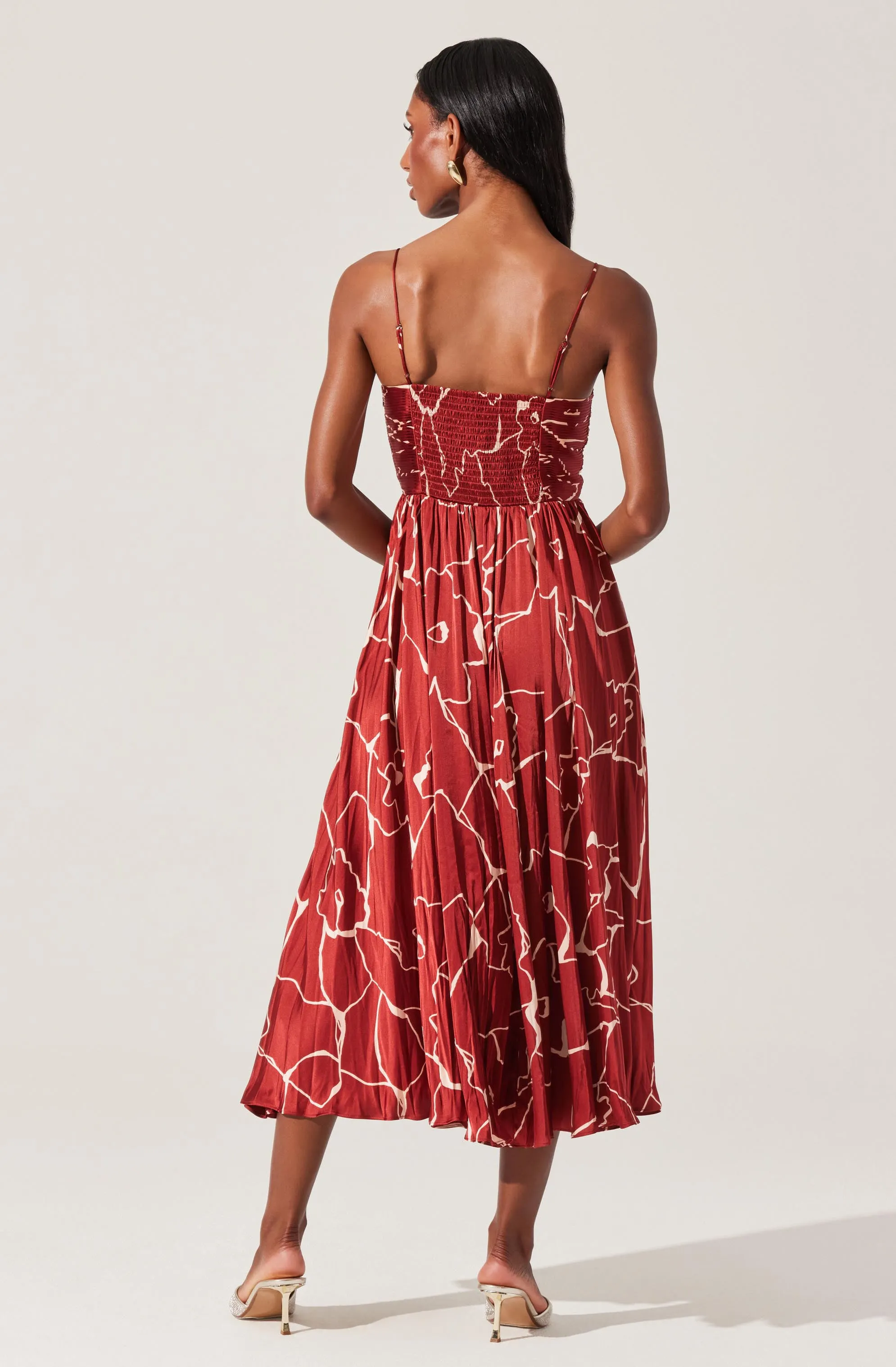 Maeve Pleated Midi Dress sold by Astr product image thumbnail 5