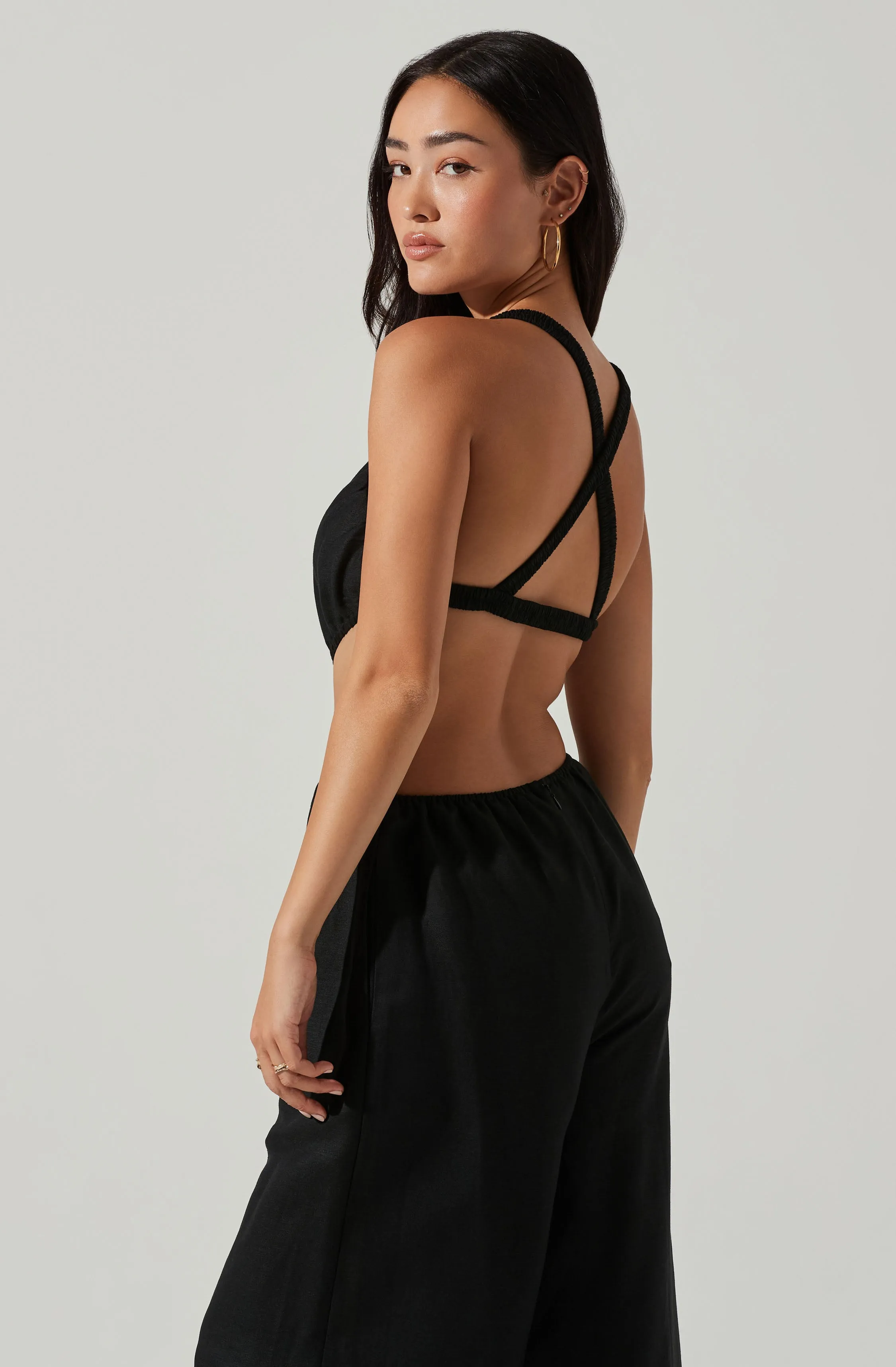 Marise Cutout Wide Leg Jumpsuit sold by Astr product image thumbnail 3