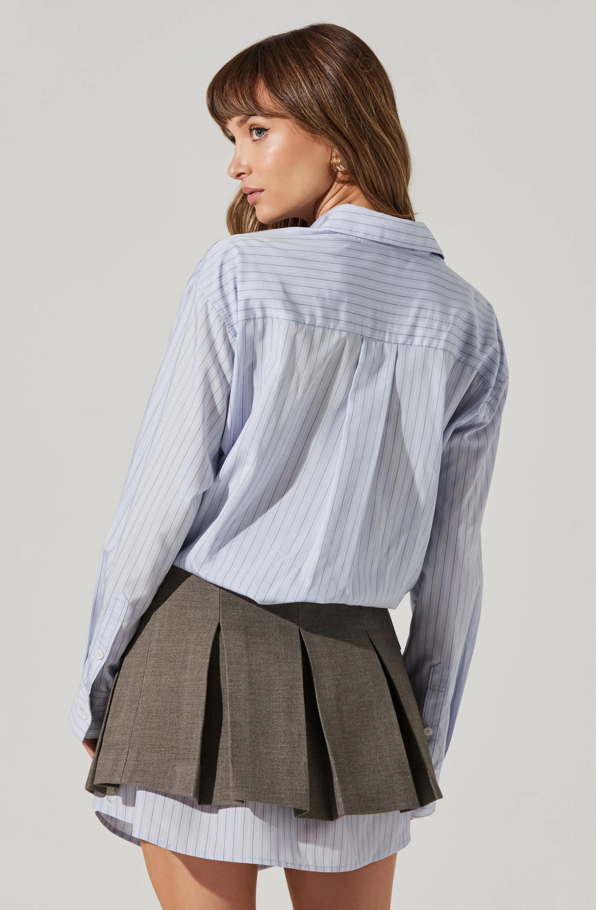 Allister Mixed Media Mini Dress sold by Astr product image thumbnail 4