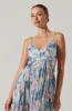 Maeve Printed Pleated Midi Dress sold by Astr