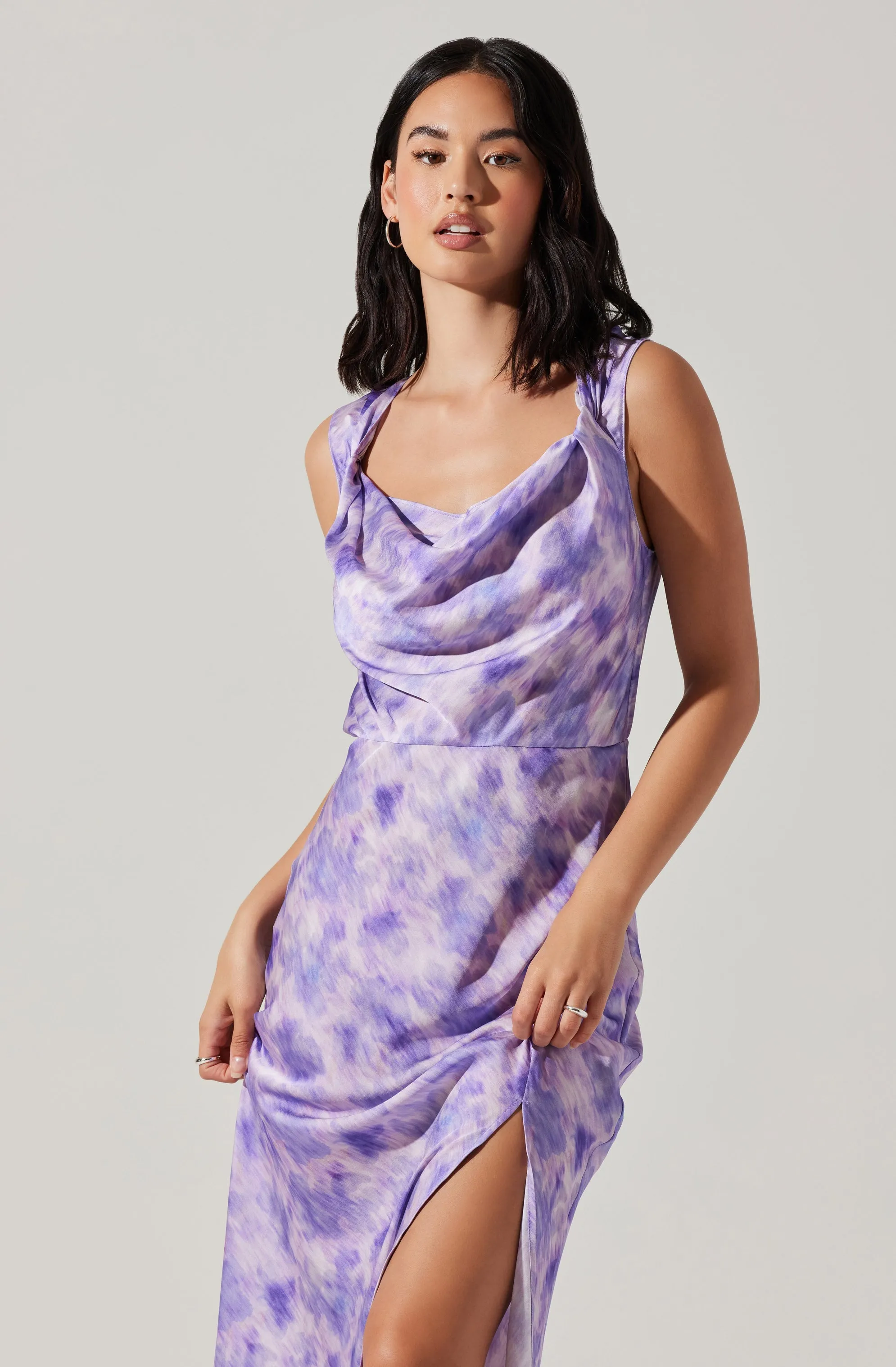 Elin Cowl Neck Midi Dress sold by Astr product image thumbnail 2