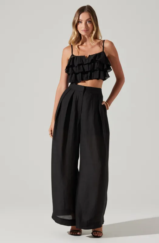 Ellyana Wide Leg Pants made by Astr