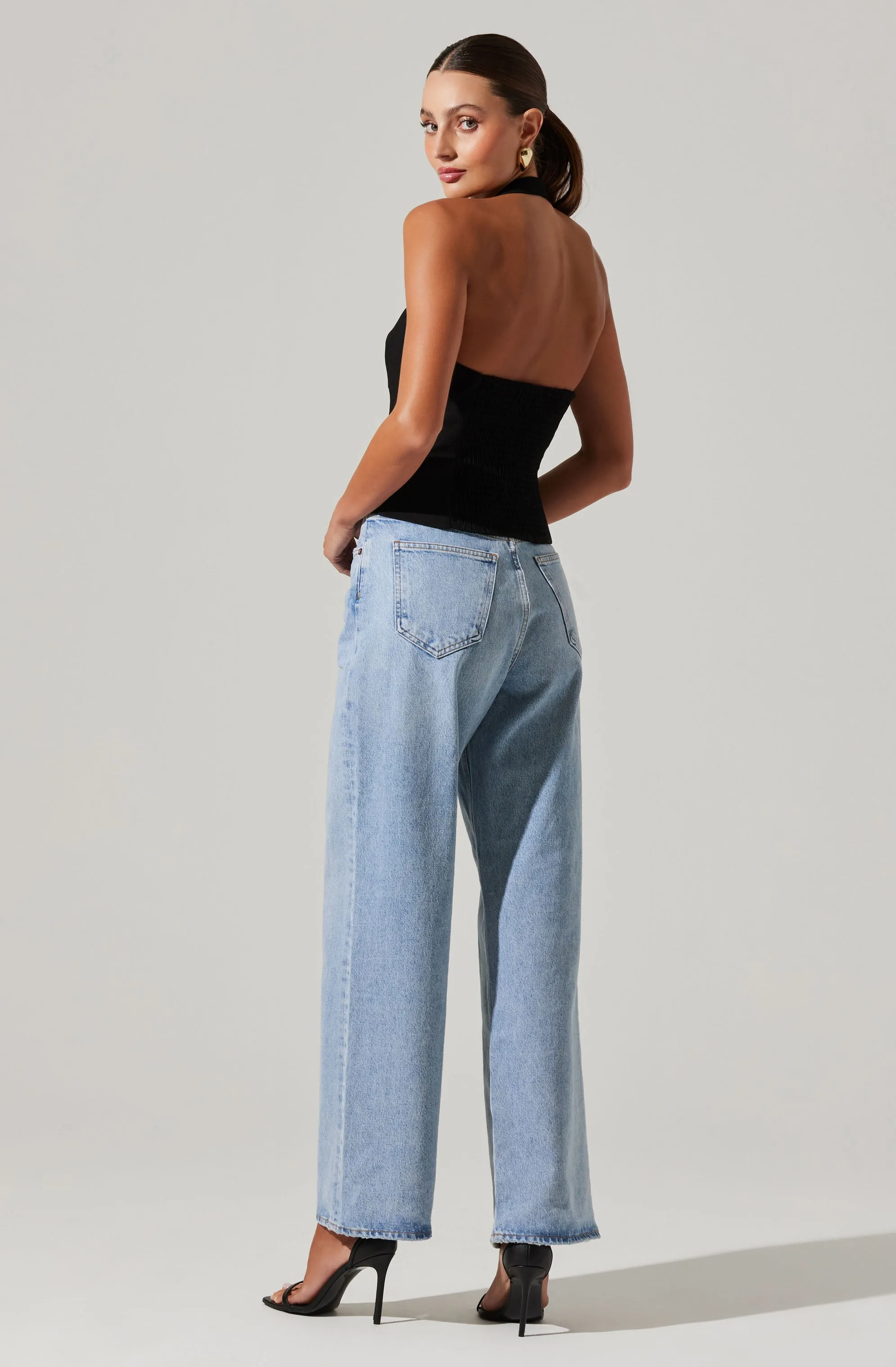 Costa Halter Neck Top sold by Astr product image thumbnail 4