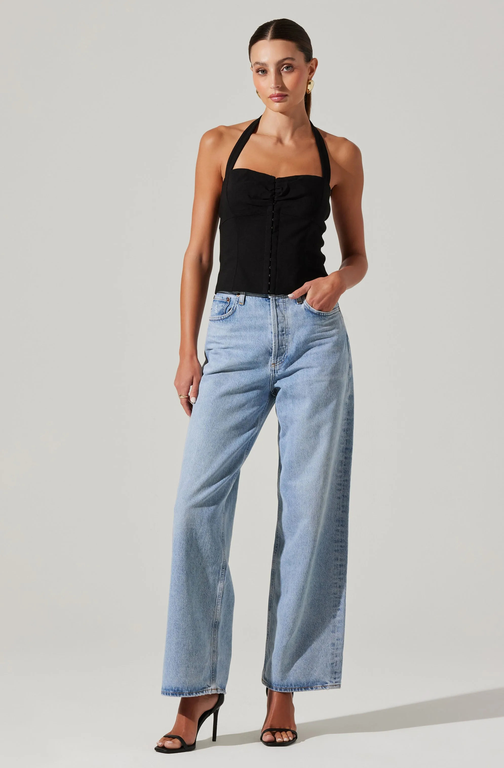 Costa Halter Neck Top sold by Astr product image thumbnail 2