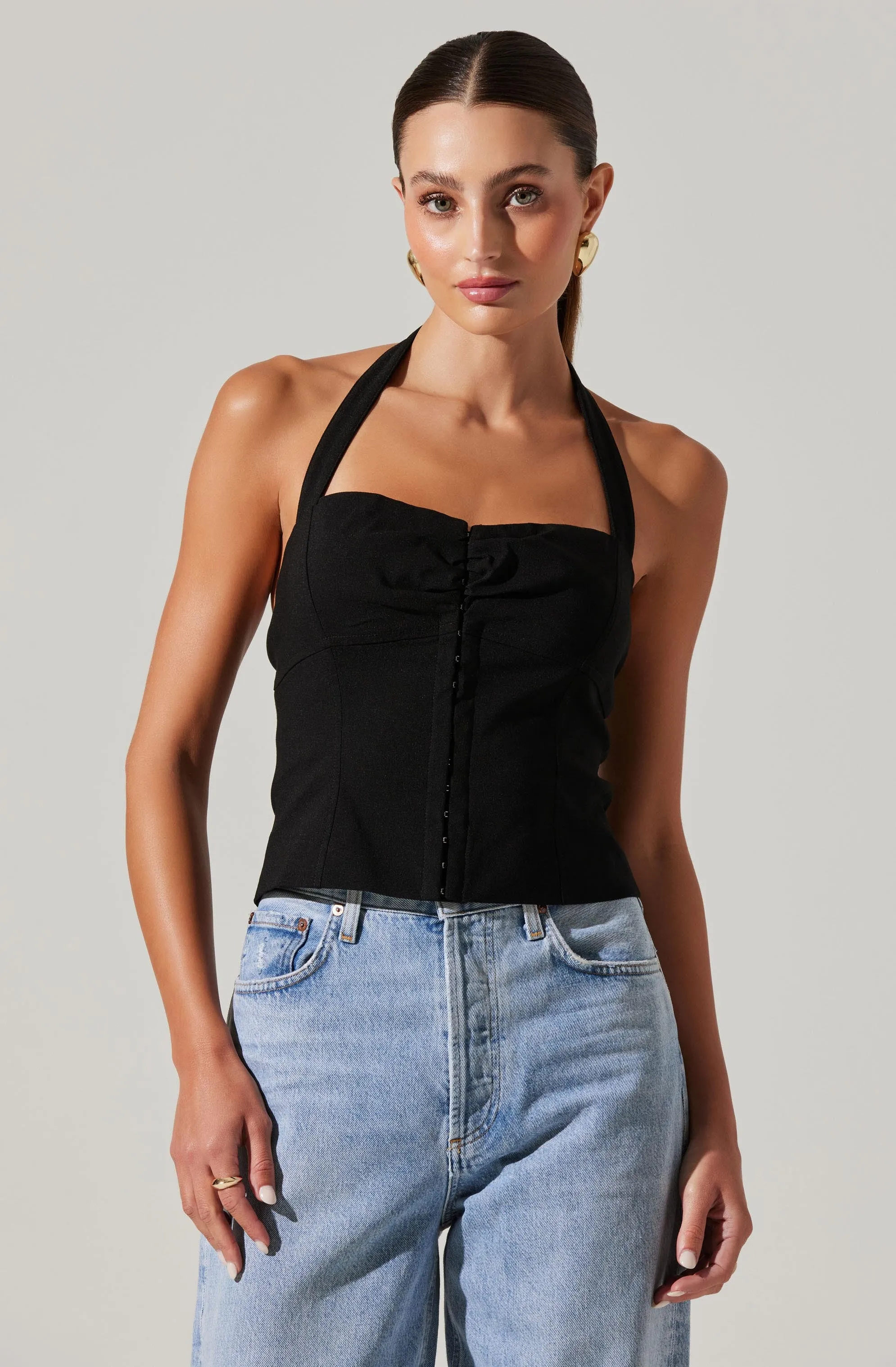 Costa Halter Neck Top sold by Astr product image thumbnail 3