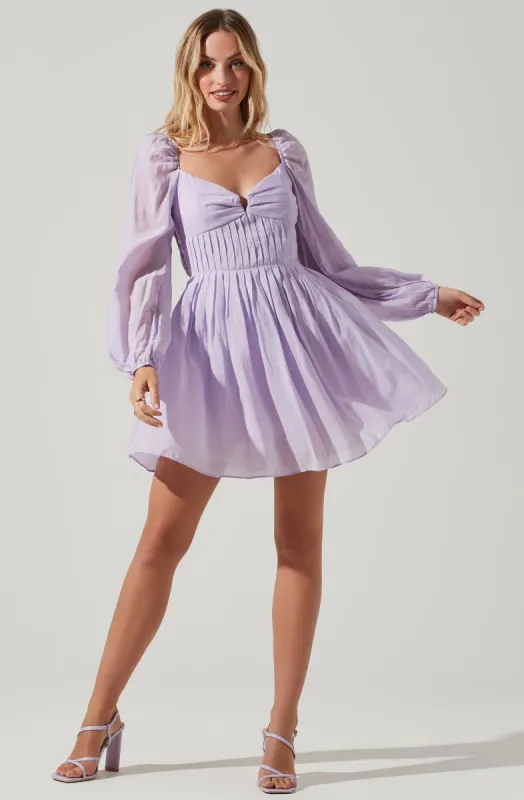 Carina Open Back Mini Dress sold by Astr