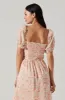 Lunaria Pleated Floral Midi Dress sold by Astr