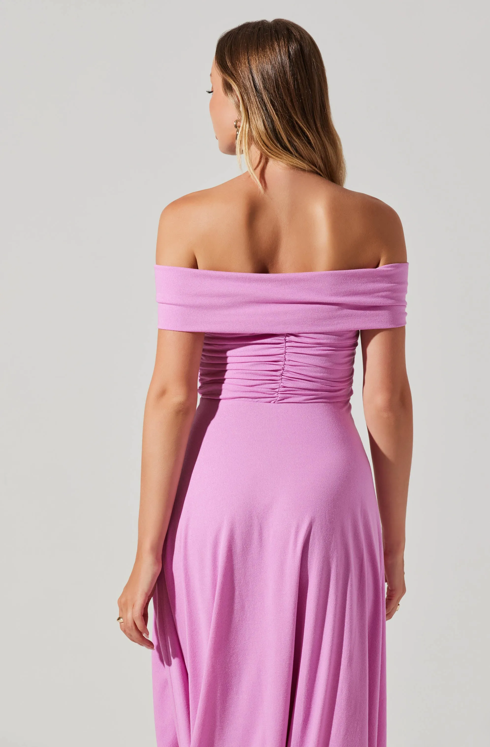 Balto Off Shoulder Midi Dress sold by Astr product image thumbnail 5