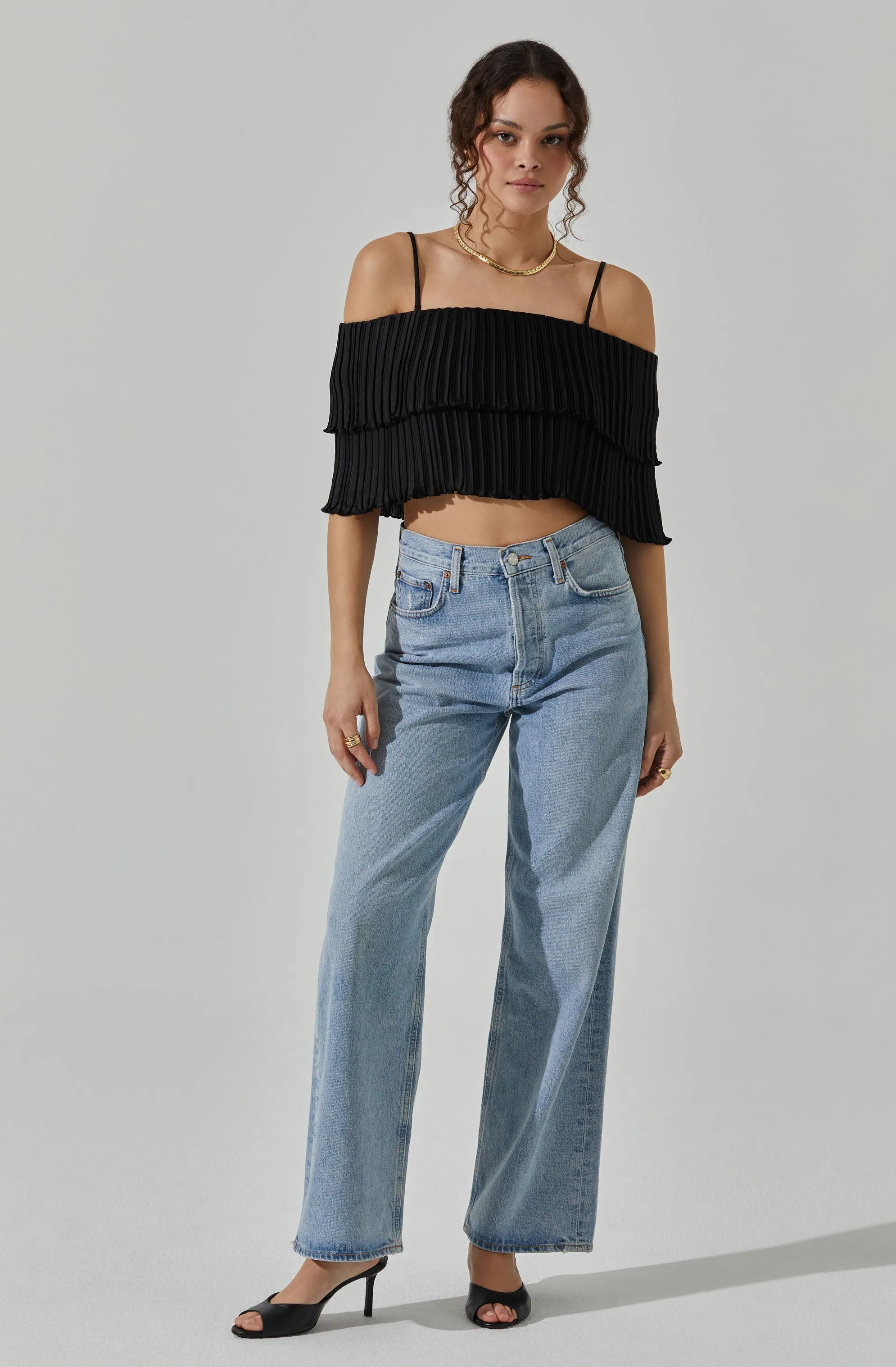 Pleated Tier Top sold by Astr product image thumbnail 2